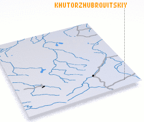 3d view of Khutor Zhubrovitskiy