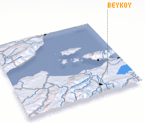 3d view of Beyköy