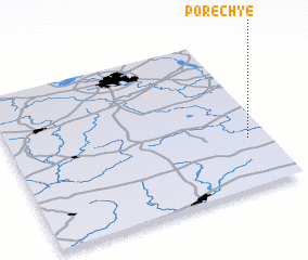 3d view of Porechʼye