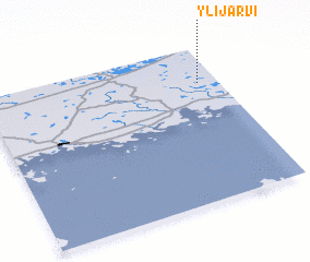 3d view of Ylijärvi