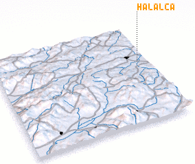 3d view of Halalca