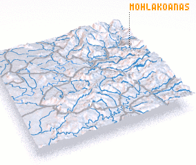 3d view of Mohlakoanas