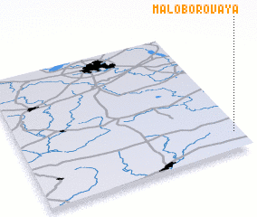 3d view of Malo-Borovaya