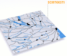 3d view of Scînteeşti