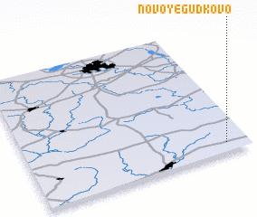 3d view of Novoye Gudkovo