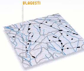 3d view of Blăgeşti