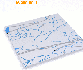 3d view of Dyakovichi