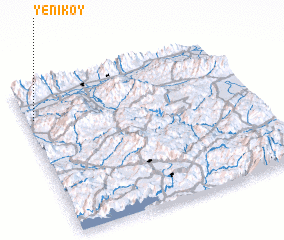 3d view of Yeniköy