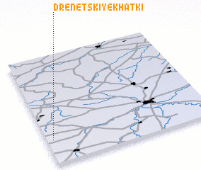 3d view of Drenetskiye Khatki