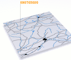 3d view of Khotenovo