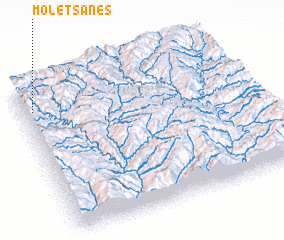 3d view of Moletsanes