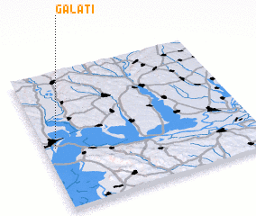 3d view of Galaţi