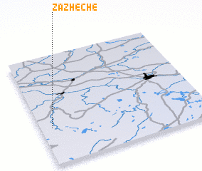 3d view of Zazheche