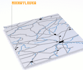 3d view of Mikhaylovka