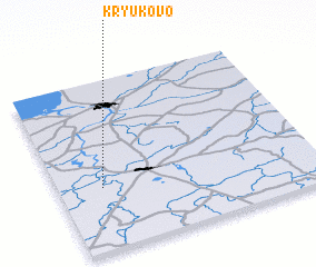 3d view of Kryukovo