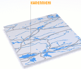 3d view of Kärenniemi