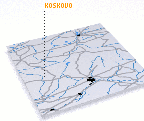 3d view of Kosʼkovo