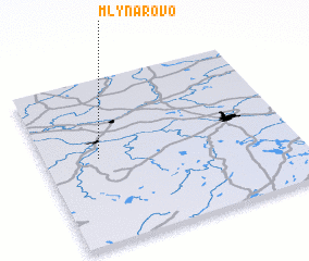 3d view of Mlynarovo