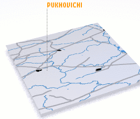 3d view of Pukhovichi