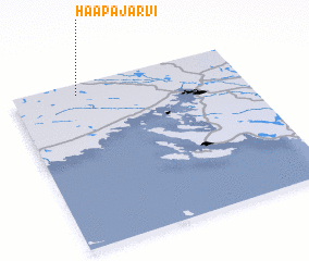 3d view of Haapajärvi