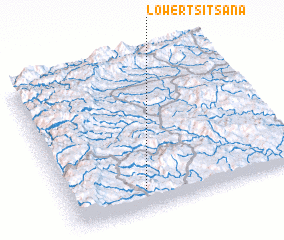 3d view of Lower Tsitsana