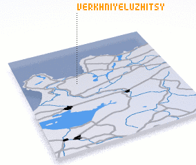 3d view of Verkhniye Luzhitsy