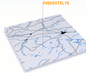 3d view of Podkostelʼye