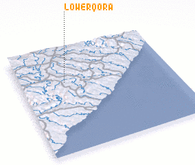 3d view of Lower Qora