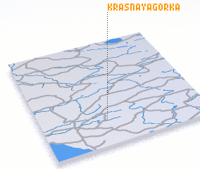 3d view of Krasnaya Gorka