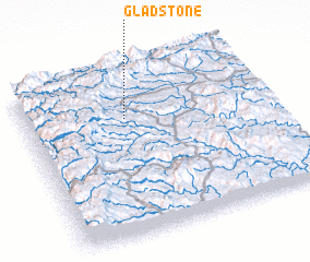 3d view of Gladstone