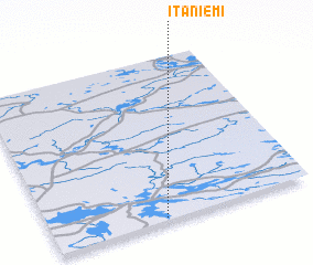 3d view of Itäniemi