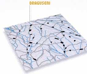 3d view of Drăguşeni