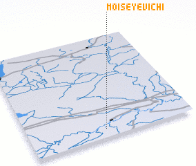 3d view of Moiseyevichi