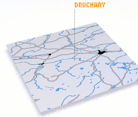 3d view of Druchany