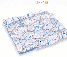 3d view of Akkaya