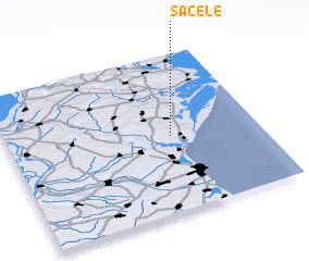 3d view of Săcele