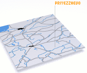 3d view of Priyezzhevo