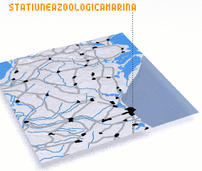 3d view of Staţiunea Zoologică Marină