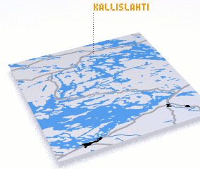 3d view of Kallislahti