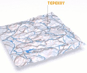 3d view of Tepeköy