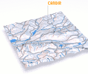 3d view of Çandır