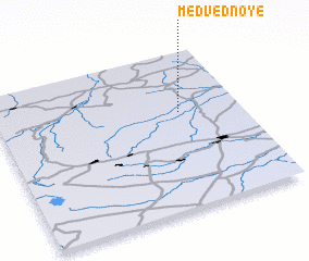 3d view of Medvednoye