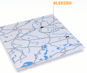 3d view of Aleksino