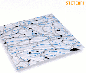 3d view of Steţcani