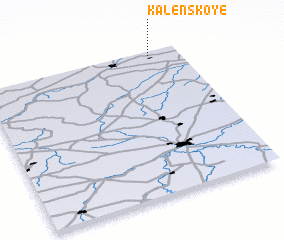 3d view of Kalenskoye