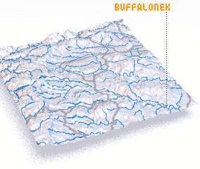 3d view of Buffalo Nek