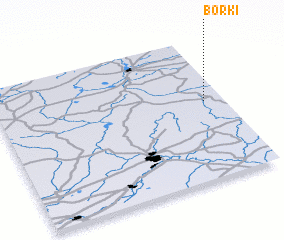 3d view of Borki