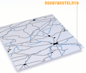 3d view of Novaya Kotelʼnya