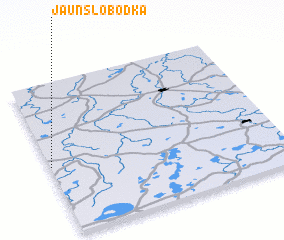 3d view of Jaunslobodka