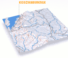 3d view of Kisozi-Kabumenge